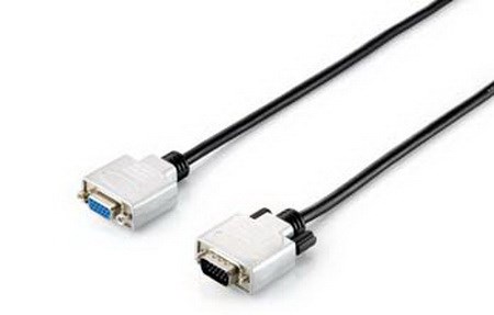 کابل RGB Cable - VGA اکوئیپ 3+7 HDB 15 1.8F/M 118850107781